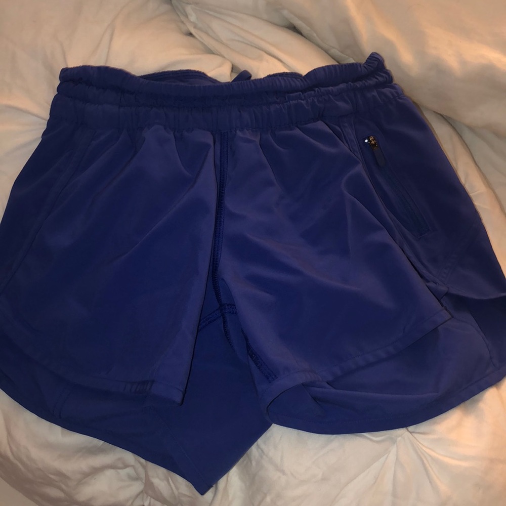 Blue 4 inch tracker shorts - lululemon